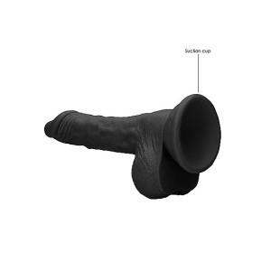 Dildo with suction cup