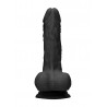 Dildo with suction cup