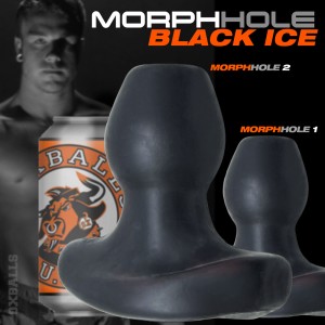 Plug MORPH-HOLE VELVET Noir