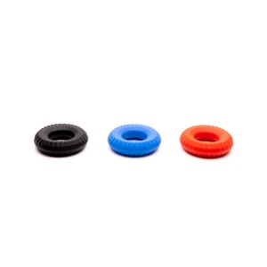 Nitro Soft Silicone Cockring Ballstretcher Red