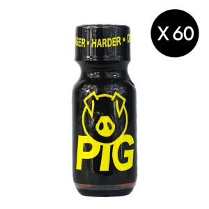 60 X Yellow Pig Harder 25ml