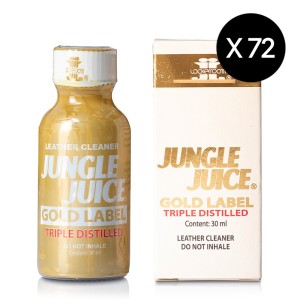 72 X Jungle Juice Gold Label Triple Distilled Pentyl Boxed 30 ml