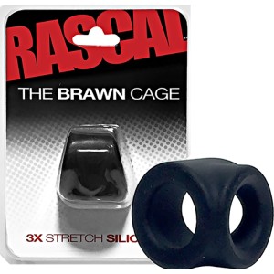 Cocksling Silicone 3x Stretch Brawn Cage By Rascal